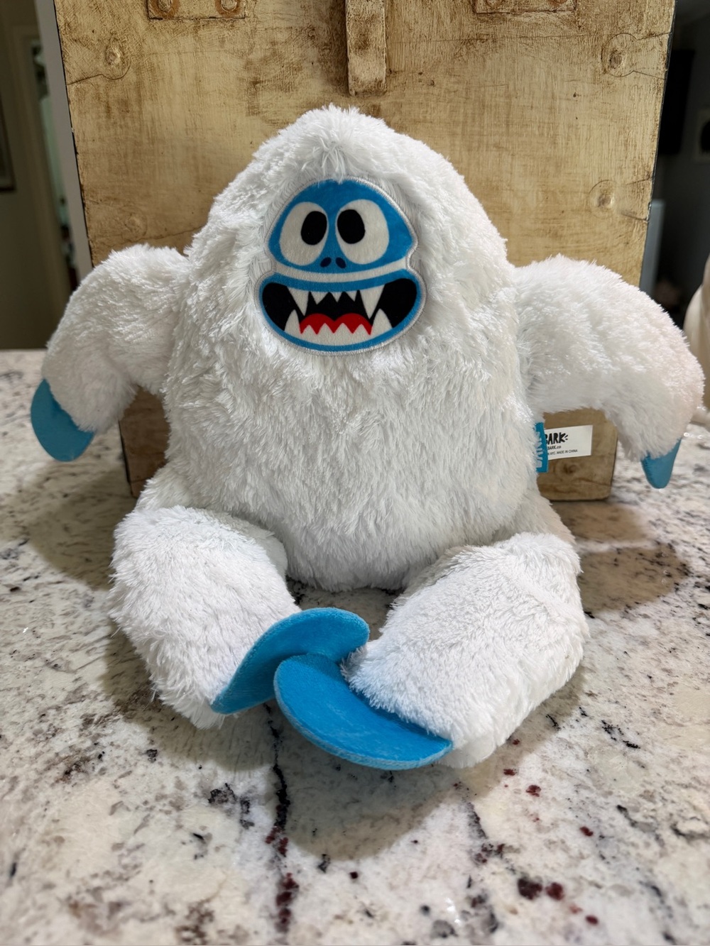 Bark Box Bumble Plush Dog Toy Crinkle Squeaker Rudolph Character